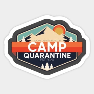 CAMP QUARANTINE Sticker